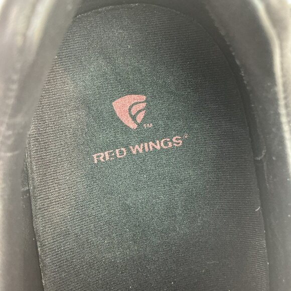 Red Wings Chukka Derby Moc 4040 Leather Work Shoes Mens 11D Black main image 4